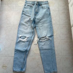 Zara mom jeans
